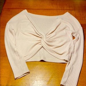 Crop top sweater